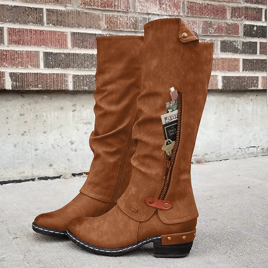 Botas con botones de metal - Chrestienne