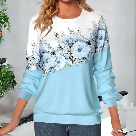 Tialda | Elegante jersey floral para mujer