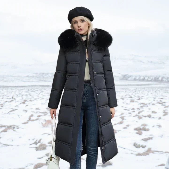 Lujosa chaqueta de invierno para mujer