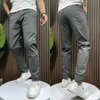 Pantalones cargo elásticos