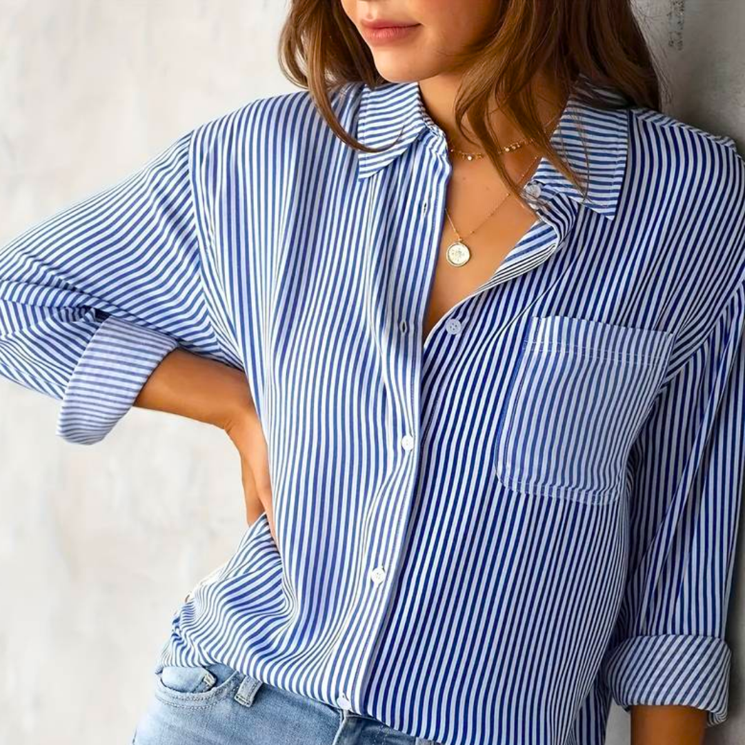 Jet | Blusa casual de rayas para mujer