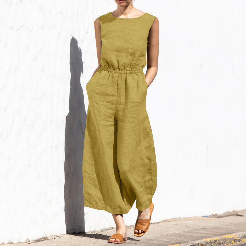 Fashion Casual Temperament Mono sin mangas