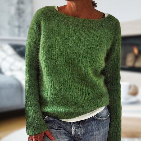 Un jersey moderno con un diseño sólido para ir a la moda