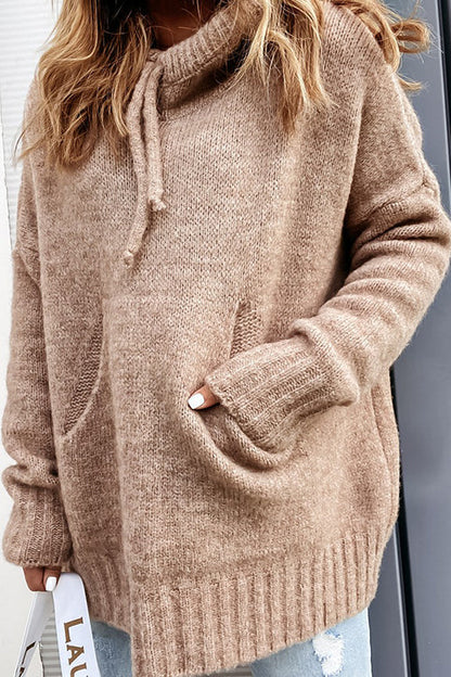 Jersey con cuello de vaca y bolsillos funcionales para un estilo desenfadado