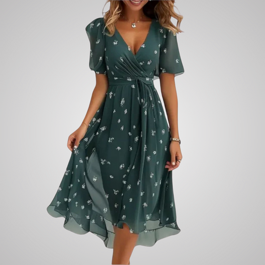 Liesel wrap dress