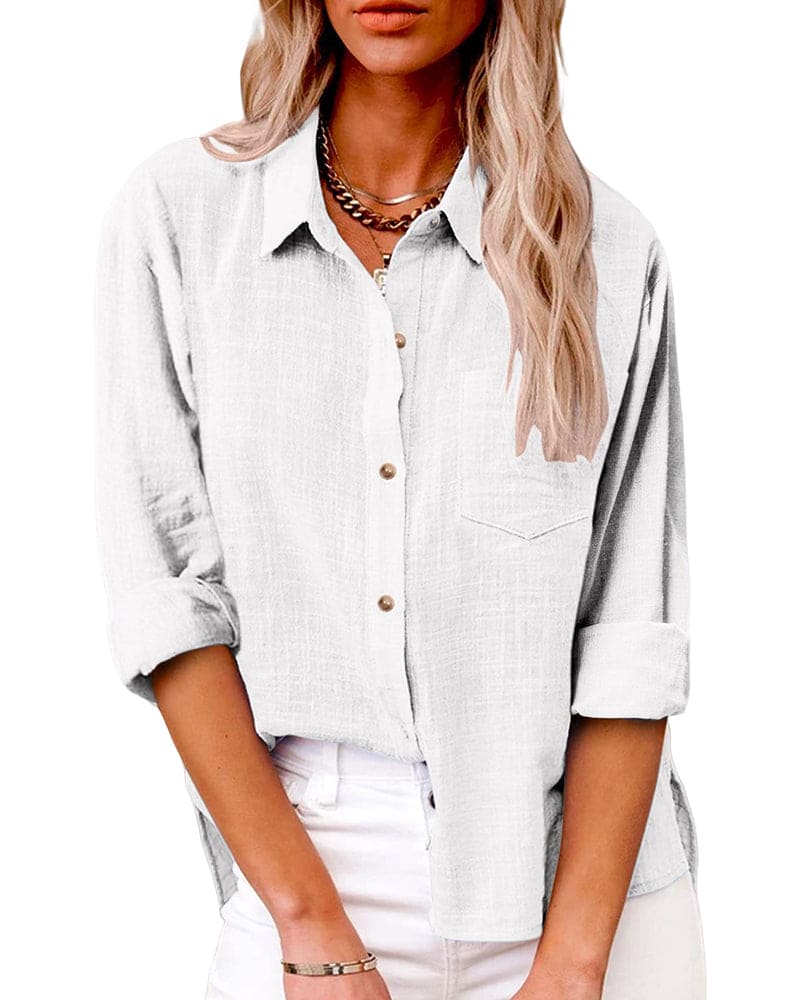 Elisa | Blusa de Manga Larga Práctica y Elegante