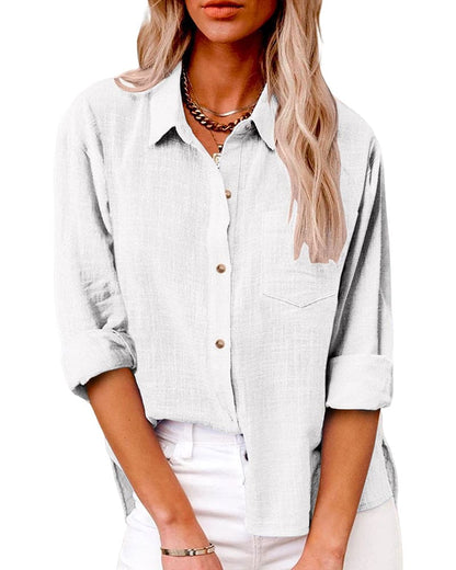 Elisa | Blusa de Manga Larga Práctica y Elegante