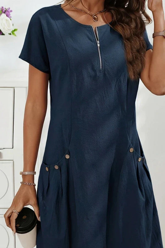 vestido glamuroso y a la moda