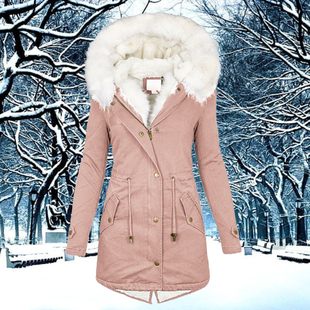 Birgit | Abrigo de invierno largo y cálido