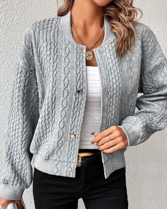 Ilse Jacq | Chaqueta de punto lisa con botones