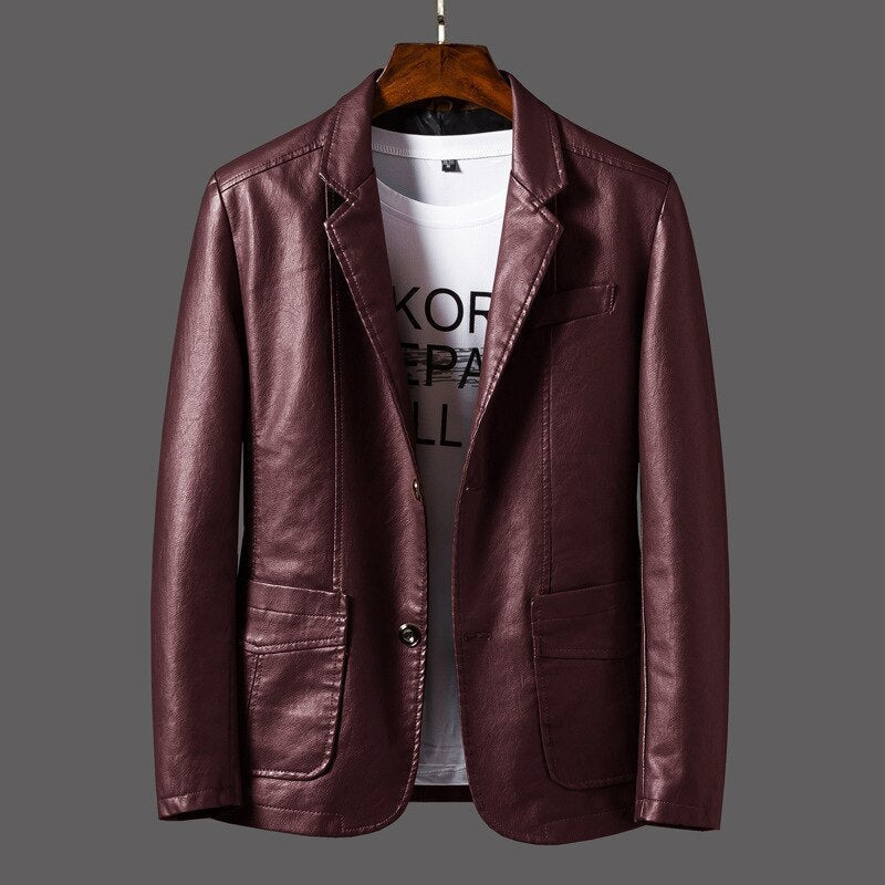 Carsten | Chaqueta de cuero para hombre