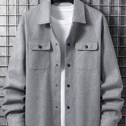 Elegante chaqueta para hombre con prácticos bolsillos
