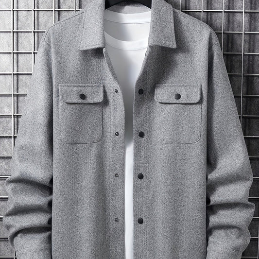 Elegante chaqueta para hombre con prácticos bolsillos