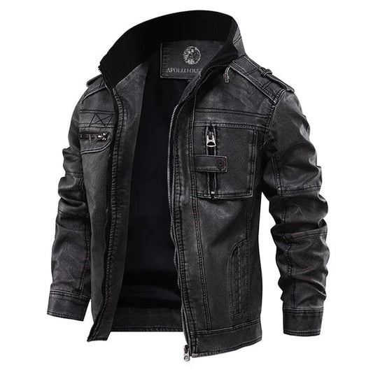 Coze™ | Chaqueta de piel clásica para hombre