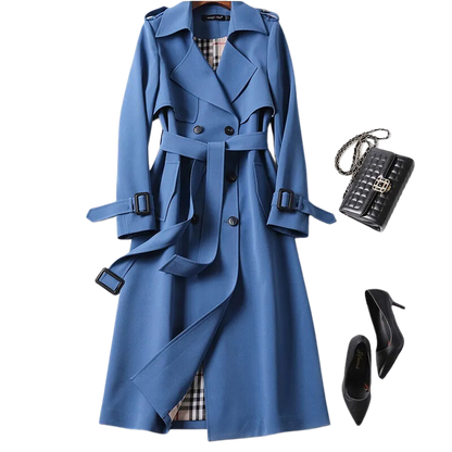 Elegante gabardina para mujer