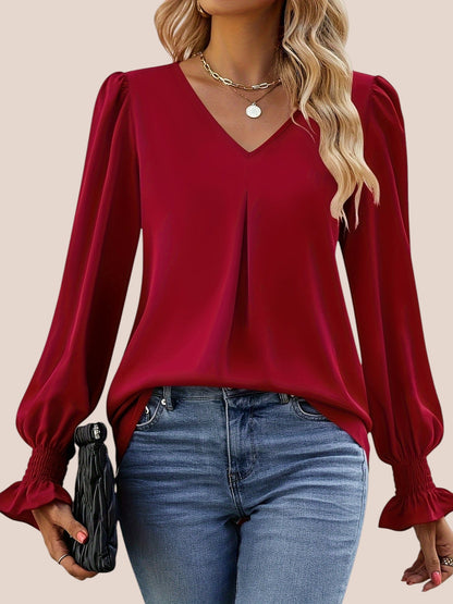 Hlena™ | Elegante blusa de otoño