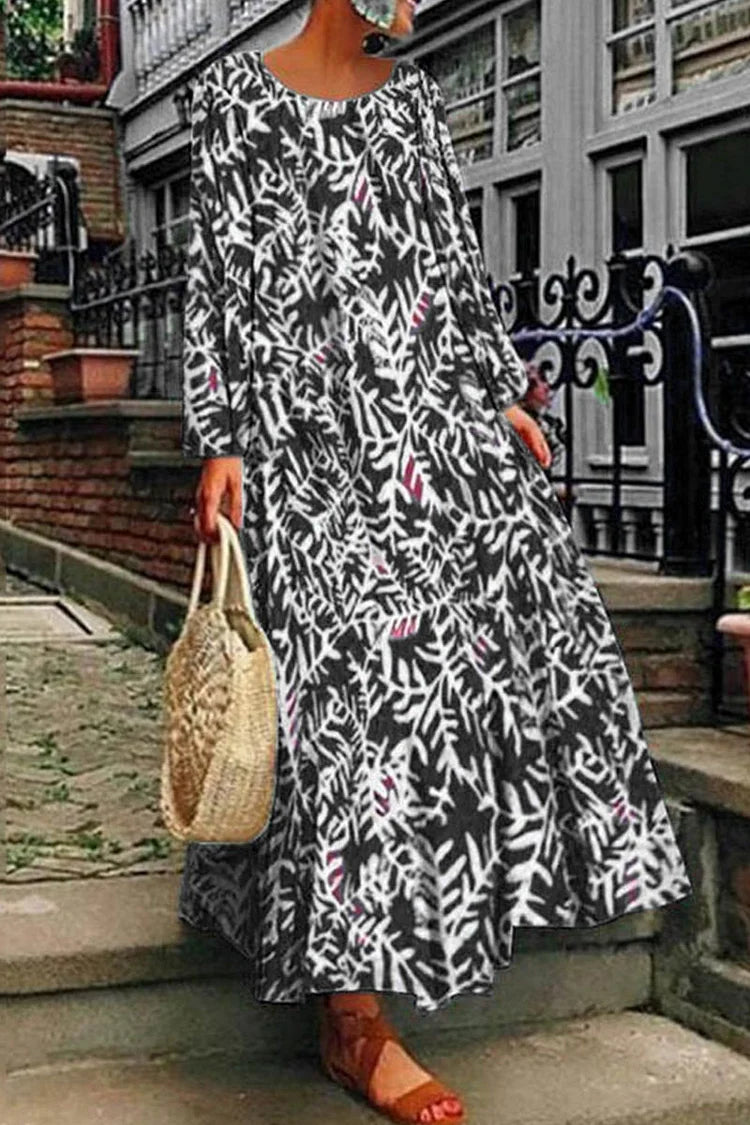 Vestido de verano con estampado