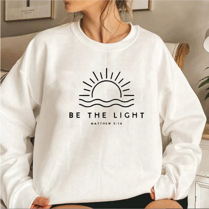 Sudadera "Be The Light" | Selene