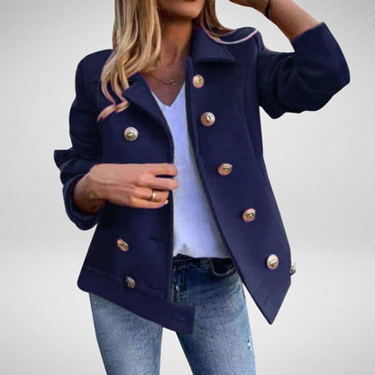 Laura - Chaqueta de diseño con botones dorados