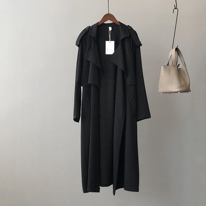 Gabardina retro de mujer