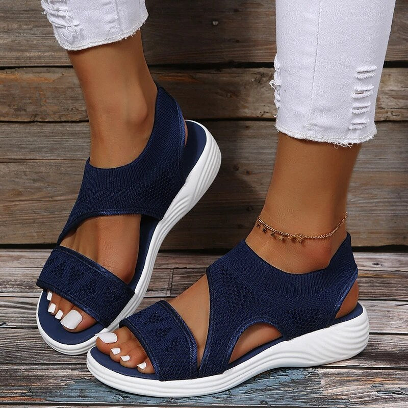 Rocio® | Sandalias ortopédicas con cola de pez