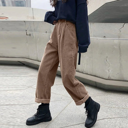 Pantalones de pana para mujer