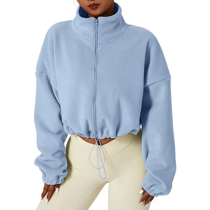 Charlotte - Chaqueta polar acortada