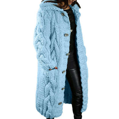 Chaqueta larga para mujer