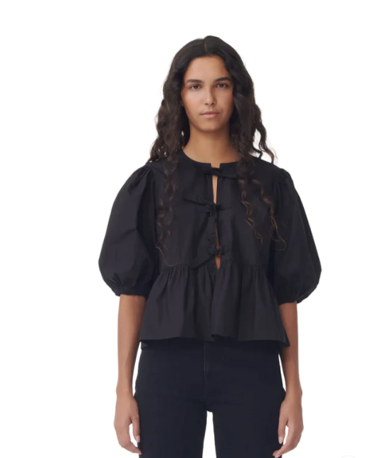Blusa de popelina