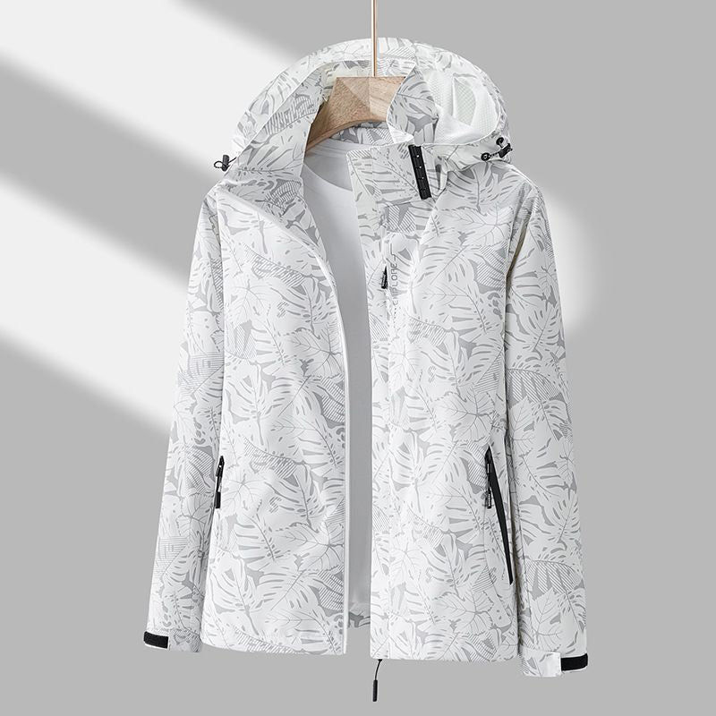 Chaqueta cortaviento e impermeable para mujer