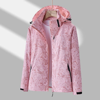 Chaqueta cortaviento e impermeable para mujer