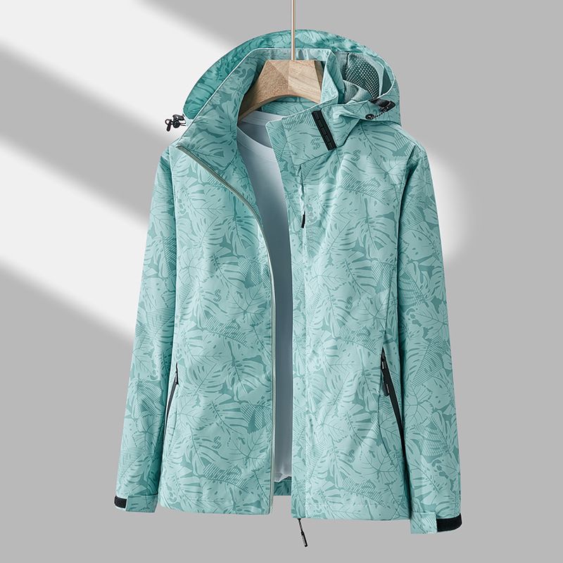 Chaqueta cortaviento e impermeable para mujer