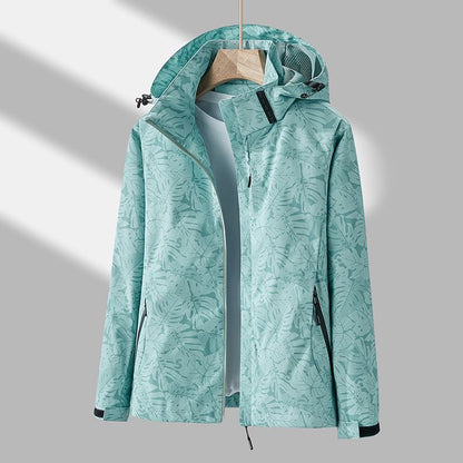 Chaqueta cortaviento e impermeable para mujer
