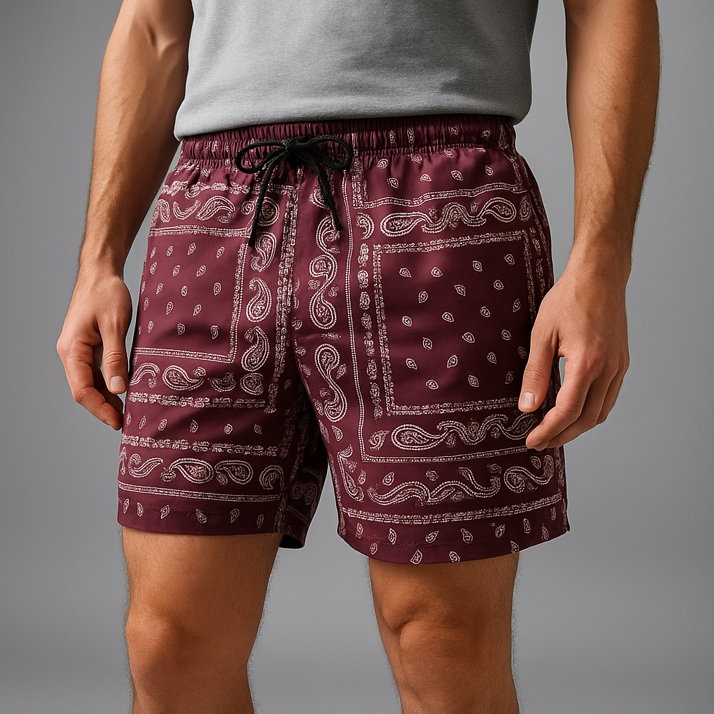 Męskie Nowoczesne Szorty Sportowe