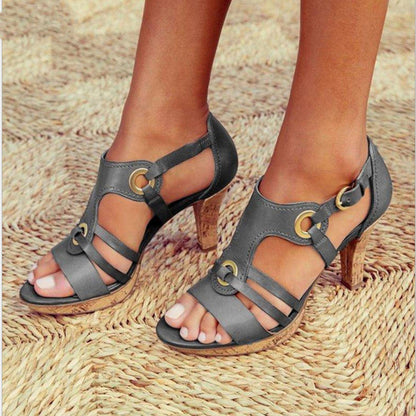 Silvia® | Cómodas sandalias de tacón alto