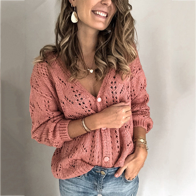Jersey con cuello de pico