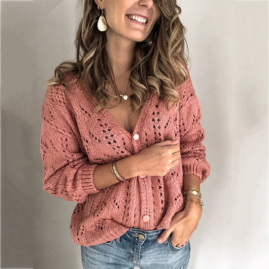 Jersey con cuello de pico