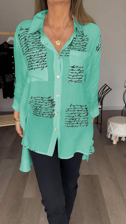 Blusa de mujer con estampado