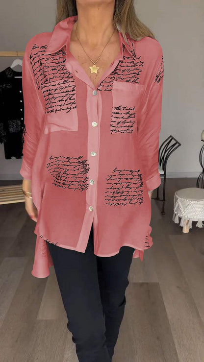 Blusa de mujer con estampado