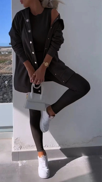 Elisa | Chaleco Y Sudadera Con Capucha Schuyler