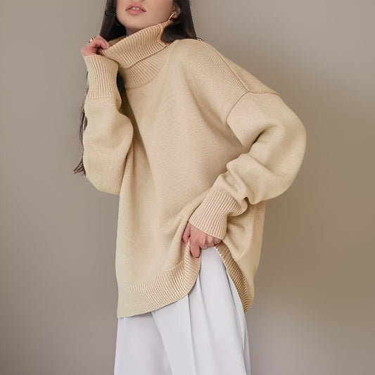 Jersey de punto con cuello vuelto Danissa