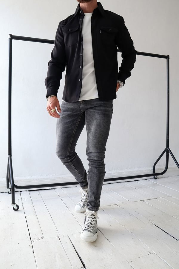 Chaqueta Bernardo | Chaqueta casual anudada para hombre