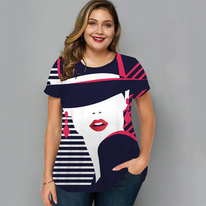 Camiseta de tallas grandes Vardi Dante™ Maartje | Casual y con estilo