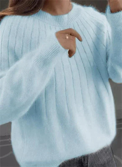 Suave jersey de punto para señora