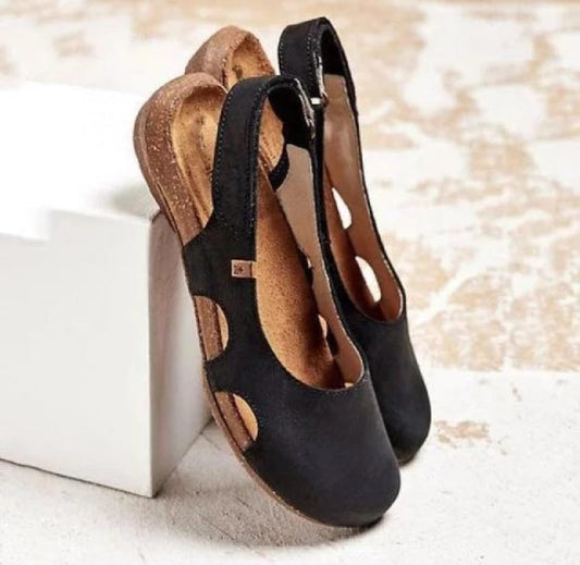 LD | Sandalias con tiras en la espalda
