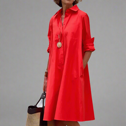 Vestido polo casual y elegante