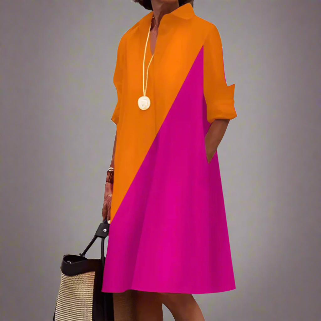 Vestido polo casual y elegante