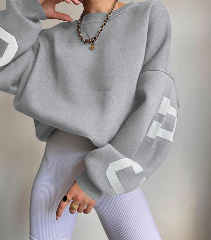 Sudadera oversize de mujer