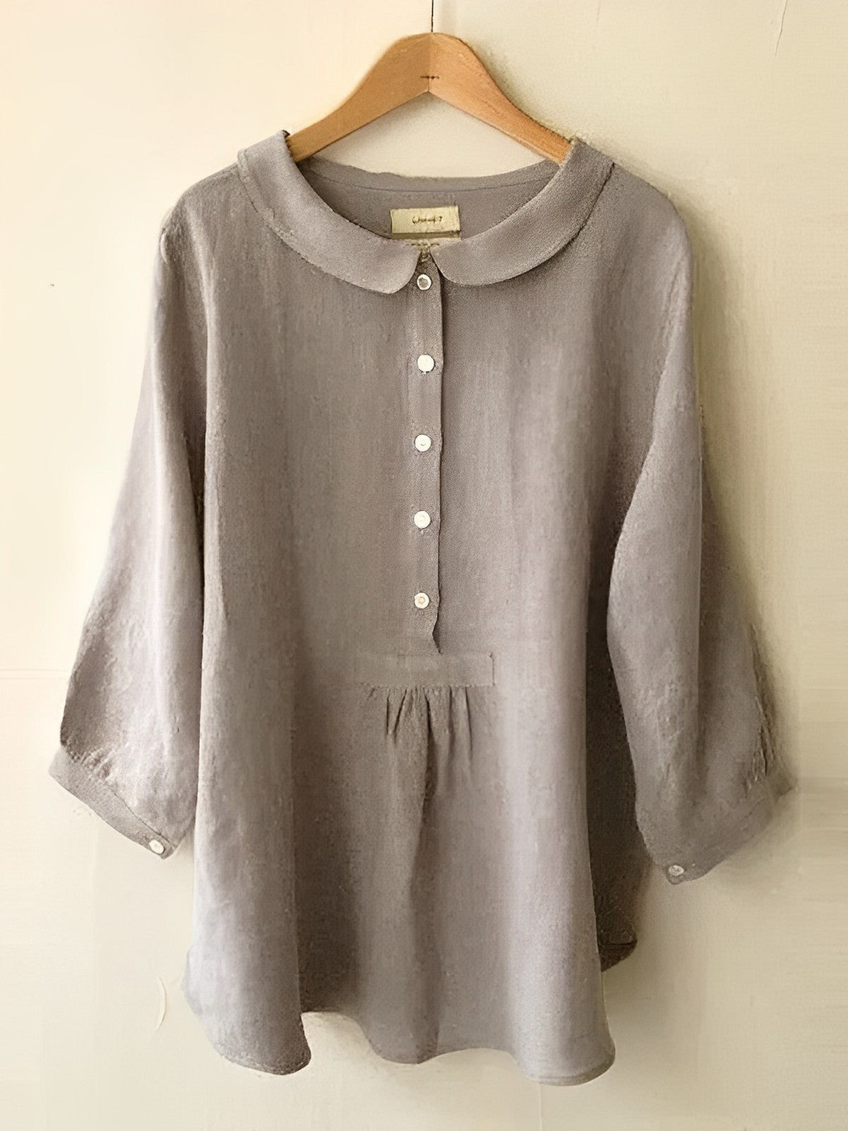 Dana | Cómoda blusa suelta con botones para mujer