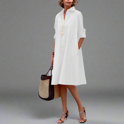 Vestido polo casual y elegante